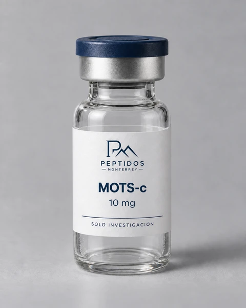 Frasco etiquetado de MOTS-c